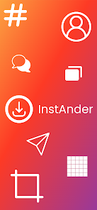 InstAnder -Story & Video Saver 1.2 APK + Mod (Unlimited money) إلى عن على ذكري المظهر