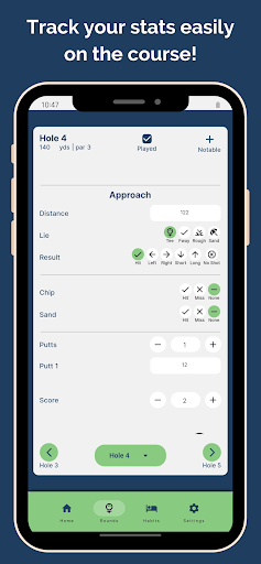 One Iota Golf Screen 2