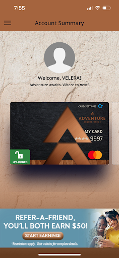 Adventure Card Controls screenshot 2