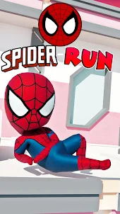 Spider Run: super hero game 3d