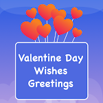 Cover Image of Download Valentine Day Greetings Wishes 1 APK