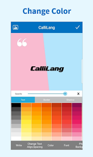 CalliLang: Zitieren Screenshot