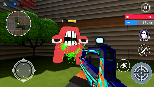 Alphabet Shooter Survival FPS Mod APK 1.0.16 (Unlimited money) Gallery 1