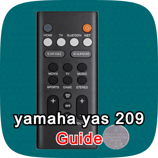 yamaha yas 209 guide logo