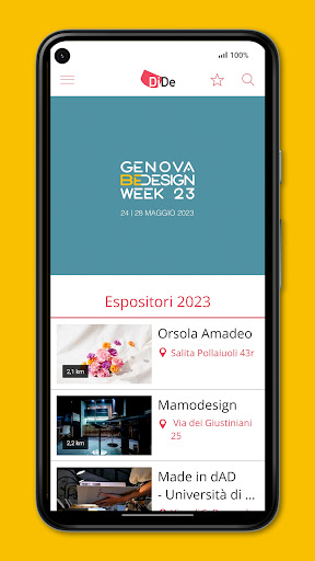 Android application DiDe Genova screenshort
