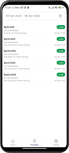 Zenenta POS - Aplikasi Kasir Screen 2