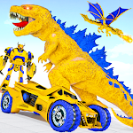 Cover Image of Herunterladen Dino Transform Robot Car-Spiel  APK