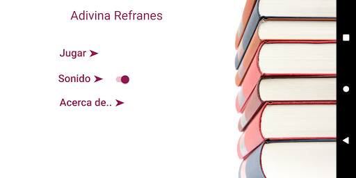Android application Adivina Refranes screenshort