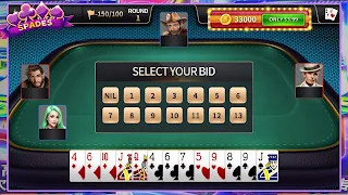 Spades Offline Card Games - Screenshot 2