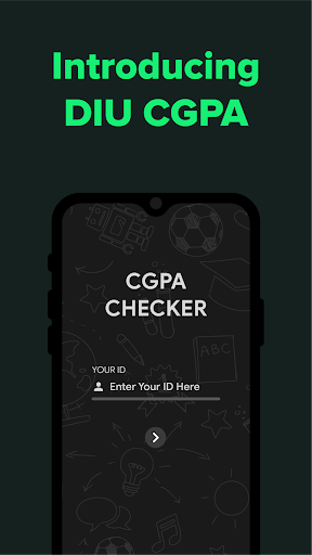 Android application DIU CGPA screenshort