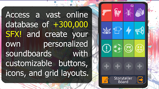 Android application Soundboard Master: SFX App screenshort