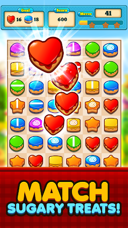 Game screenshot Cupcake Match 3 Games No Wifi mod apk