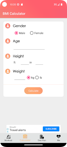 FeFit Screen 2