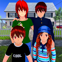 Anime Dad Happy Family Life Simulator Games 2021