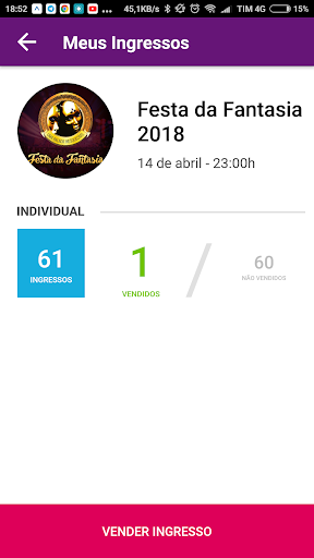 Comissário BaladAPP Screen 3