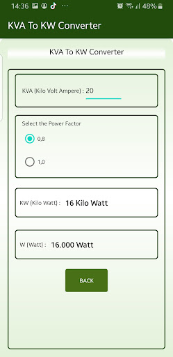 Easy Electric Calculator Screen 3