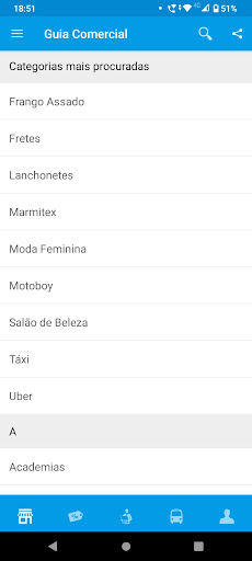 Android application Clica Praia do Canto screenshort