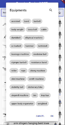 Exercise Booker Screen 2