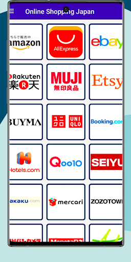 Online Japan Shopping App Screen 2