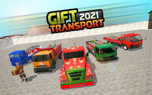 Christmas Truck Driving Games 1.0.3 APK screenshots 5