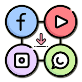Status Saver & Video Downloader (Social Media) icon