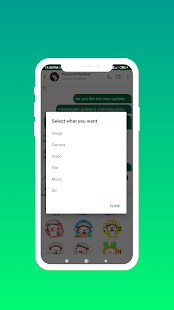 Poo Messenger: zrzut ekranu Fnetchat