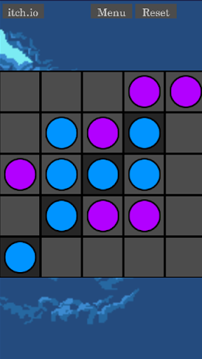 Android application Bubble Tac Toe screenshort