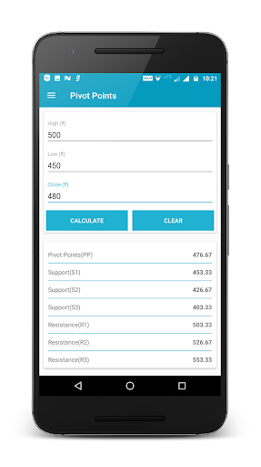 Speedy Stock Calculator Screen 3