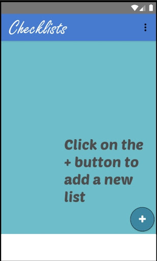 Android application Checklists screenshort
