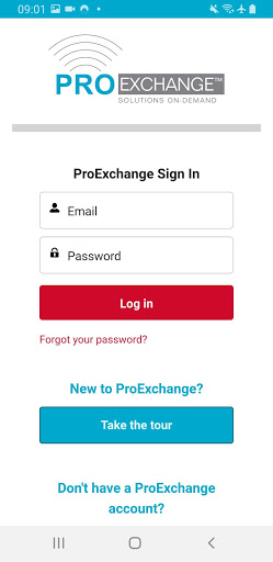 Android application ProExchange by Dal-Tile screenshort