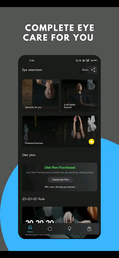 EyeX- Eye Exercises, Eye Care Screen 3