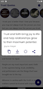 Screenshot 2 Trust Quotes and Sayings android