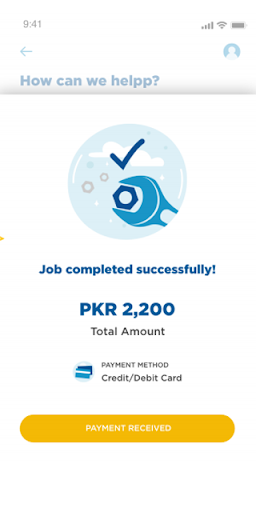 Helpp Partner Screen 2