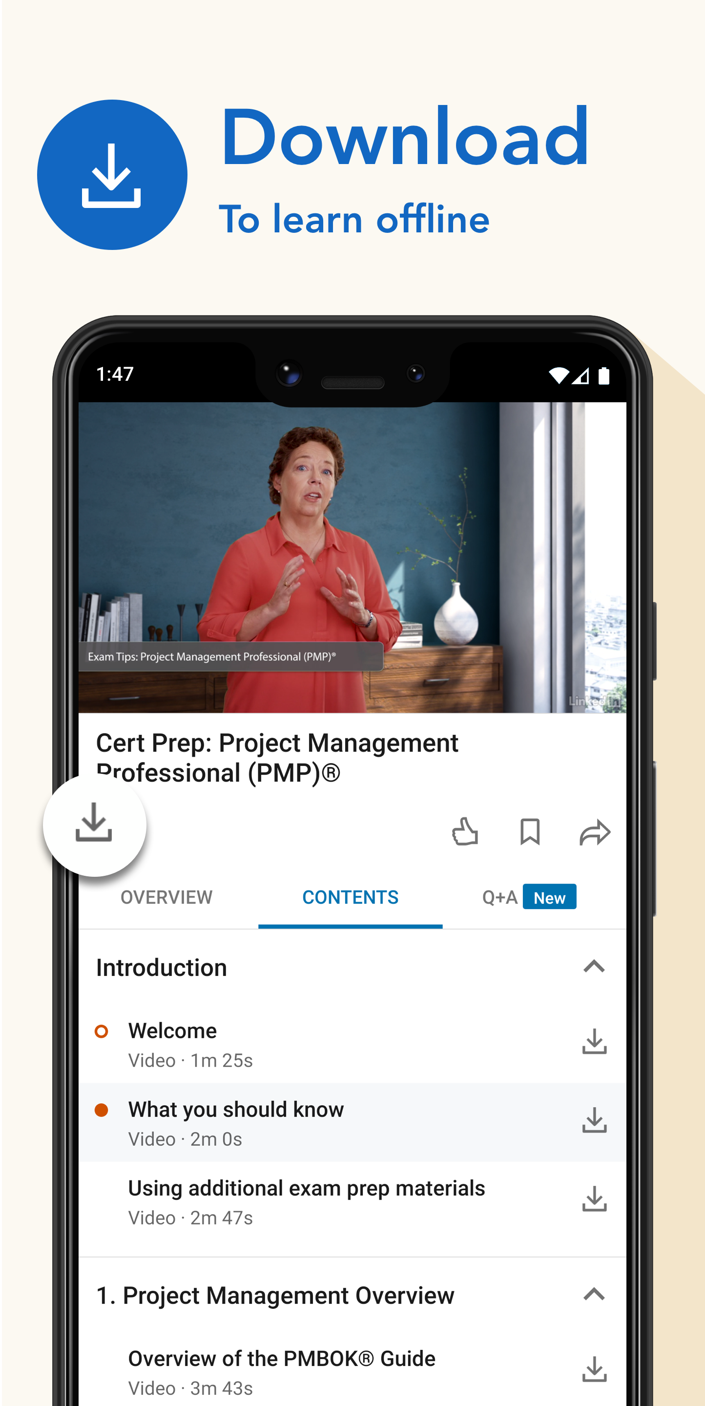 Android application LinkedIn Learning: Online Courses to Learn Skills screenshort