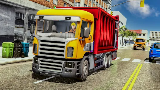 Garbage Truck Transporter Sim