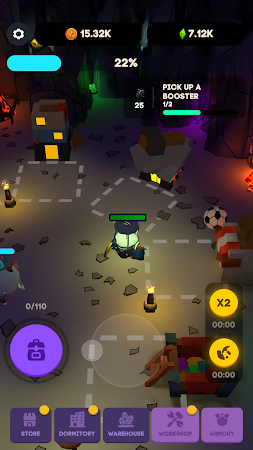 Game screenshot Dungeon Diggers: idle mine RPG mod apk