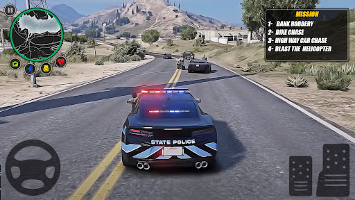 Police Car Chase Criminal Game 11