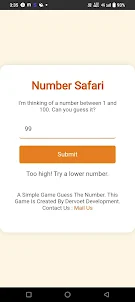 Number Safari