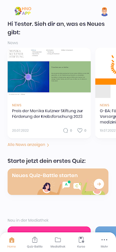Android application HNO-App screenshort