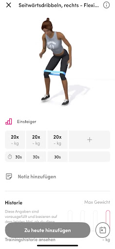 Android application HERBODY - Frauenfitness screenshort