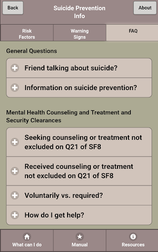 WeCare, Resolute Support Screen 2