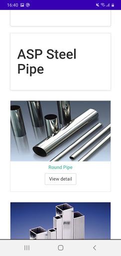 Asp steel pipe Screen 2