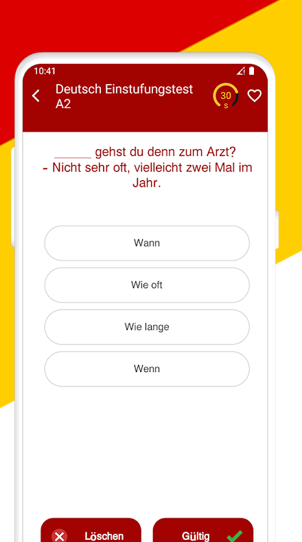 Deutsch Einstufungstest A2 Screen 3