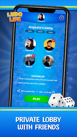 Game screenshot Ludo Life: Multiplayer Raja mod apk