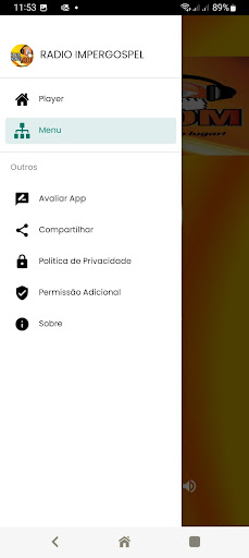Rádio Impergospel Screen 2