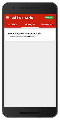 Android application Esfiha Magia screenshort