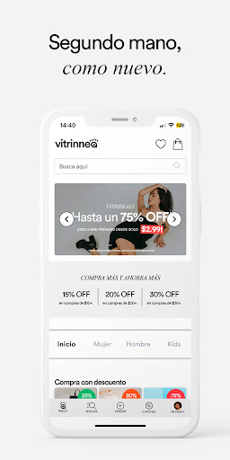 Android application Vitrinnea screenshort