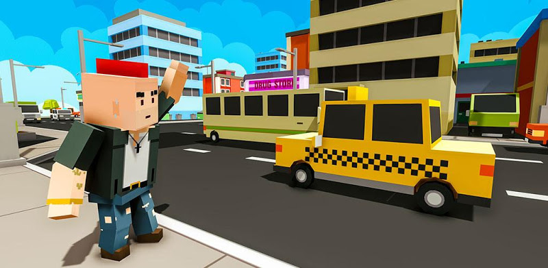 Virtual Blocky Life Simple Town 3D New Game 2020