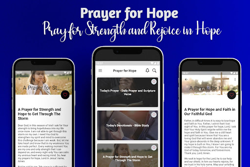 Android application Prayer for Hope screenshort