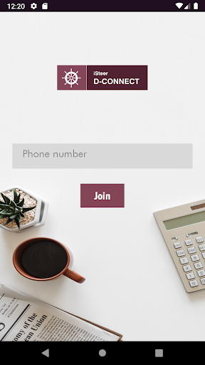 Android application iSteer D Connect screenshort